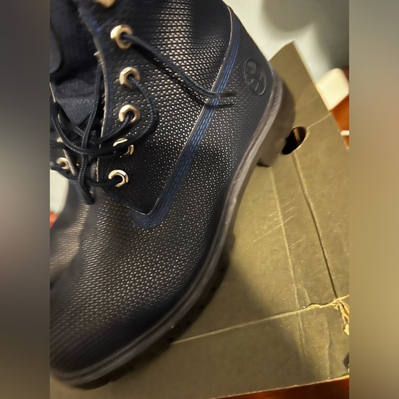 Waterproof Timberland Exo Web Tech Boots Navy - Picture 10 of 12